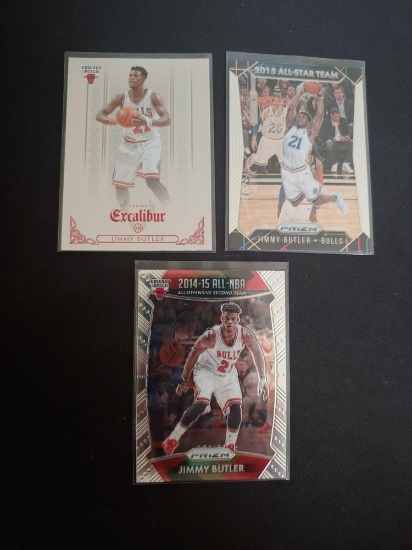 Jimmy Butler lot of 3