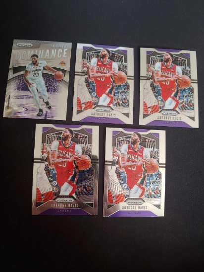 Anthony Davis lot of 5