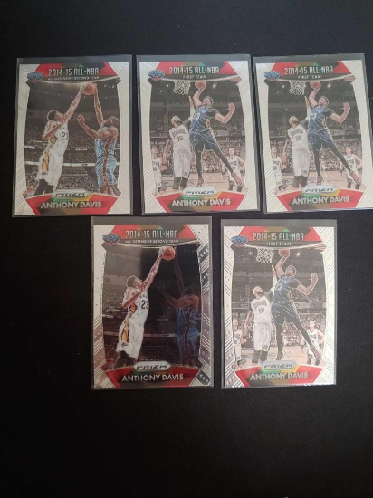 Anthony Davis lot of 5