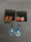 Lot of Three Various Size & Styled Pairs of Fashion Alloy Earrings, One w/ Abalone Inlay, One Red