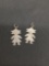 Lot of Two Matched High Polished Little Girl Motif Sterling Silver Charms