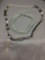 Lot of Two Designer Fashion Jewelry, One Faux Beaded Hand-Strung 36in Long Necklace & 18in Long