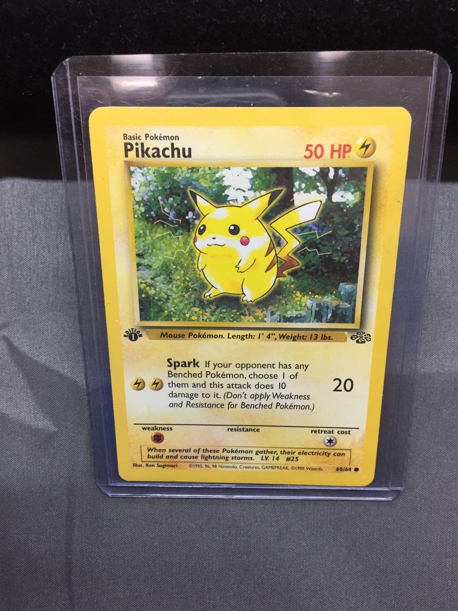 1st Edition Jungle Pikachu Red Cheeks Pokemon | Proxibid