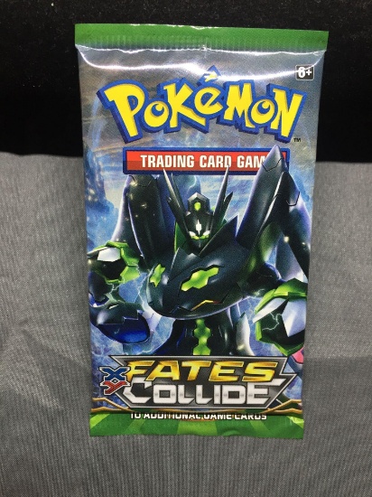 Factory Sealed XY Fates Collide Pokemon 10 Card Booster Pack