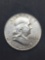 1952-D United States Franklin Half Dollar - 90% Silver Coin - 0.361 ASW