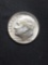 AU/BU Uncirculated 1964-D United States Roosevelt Dime - 90% Silver Coin