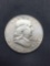 1948-D United States Franklin Half Dollar - 90% Silver Coin - 0.361 ASW