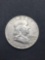 1960-D United States Franklin Half Dollar - 90% Silver Coin - 0.361 ASW