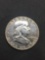 1960 United States Franklin Half Dollar - 90% Silver Coin - 0.361 ASW