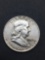 1959-D United States Franklin Half Dollar - 90% Silver Coin - 0.361 ASW