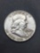 1959-D United States Franklin Half Dollar - 90% Silver Coin - 0.361 ASW