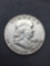 1951 United States Franklin Half Dollar - 90% Silver Coin - 0.361 ASW
