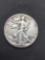 1934-S United States Walking Liberty Half Dollar - 90% Silver Coin - 0.361 ASW