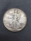 1946 United States Walking Liberty Half Dollar - 90% Silver Coin - 0.361 ASW
