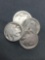 Lot of 4 United States Buffalo Nickels from PAWN SHOP