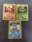 Base Set Unlimited Starter Evolutions 3 Pokemon Card Lot - Charmeleon Wartortle Ivysaur