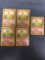 5 Count Lot of CHARMANDER Base Set Fire Starter Pokemon Cards 46/102 Common