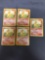 5 Count Lot of CHARMANDER Base Set Fire Starter Pokemon Cards 46/102 Common