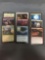 9 Count Lot of Magic the Gathering Gold Symbol Rare Cards from Collection - Unresearche