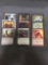 9 Count Lot of Magic the Gathering Gold Symbol Rare Cards from Collection - Unresearche