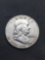 1953-D United States Franklin Half Dollar - 90% Silver Coin - 0.361 ASW