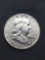 1951 United States Franklin Half Dollar - 90% Silver Coin - 0.361 ASW