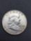 1960-D United States Franklin Half Dollar - 90% Silver Coin - 0.361 ASW