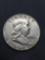 1952-S United States Franklin Half Dollar - 90% Silver Coin - 0.361 ASW