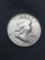 1953-D United States Franklin Half Dollar - 90% Silver Coin - 0.361 ASW