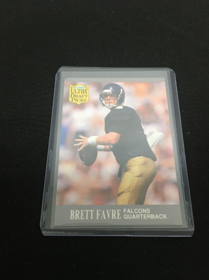 1991 Ultra #283 BRETT FAVRE Packers ROOKIE Football Card