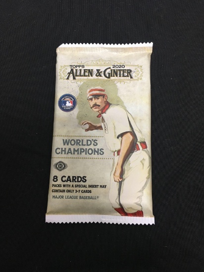 BRAND NEW Sealed 8 Card Hobby Pack of 2020 Topps Allen & Ginter Baseball Cards