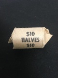 $10 Face Value 1976 United States Bicentennial Kennedy Half Dollar Roll