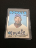1986 Topps Traded #50T BO JACKSON Royals ROOKIE Baseball Card