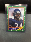 1986 Topps #11 WALTER PAYTON Bears Vintage Football Card