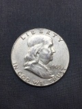 1963 United States Franklin Half Dollar - 90% Silver Coin - 0.361 ASW