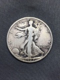1927-D United States Walking Liberty Half Dollar - 90% Silver Coin - 0.361 ASW