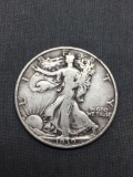 1939-S United States Walking Liberty Half Dollar - 90% Silver Coin - 0.361 ASW