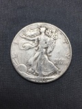 1946-D United States Walking Liberty Half Dollar - 90% Silver Coin - 0.361 ASW