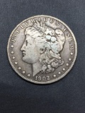 1902-O United States Morgan Silver Dollar - 90% Silver Coin