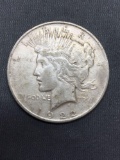 1922 United States Peace Silver Dollar - 90% Silver Coin