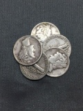 Random Date US Mercury Dime from DISCOVERED SAFE ROLL - 90% Silver - TIMES THE MONEY