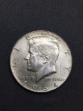 1964 United States Kennedy Half Dollar - 90% Silver Coin - 0.361 ASW