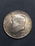 1964 United States Kennedy Half Dollar - 90% Silver Coin - 0.361 ASW