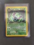 Team Rocket 1st Edition Rare Pokemon Holo Trading Card - Dark Golbat 7/82