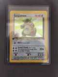 Jungle 1st Edition Rare Pokemon Holo Trading Card - Kangaskhan 5/64