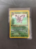 Jungle 1st Edition Rare Pokemon Holo Trading Card - Venomoth 13/64