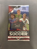 Factory Sealed Topps MLS 2017 Major League Soccer Futbol Hobby 8 Card Pack