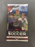 Factory Sealed Topps MLS 2017 Major League Soccer Futbol Hobby 8 Card Pack