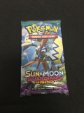 Factory Sealed 10 Card Booster Pack of Pokemon Sun & Moon Guardians Rising