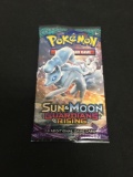 Factory Sealed 10 Card Booster Pack of Pokemon Sun & Moon Guardians Rising